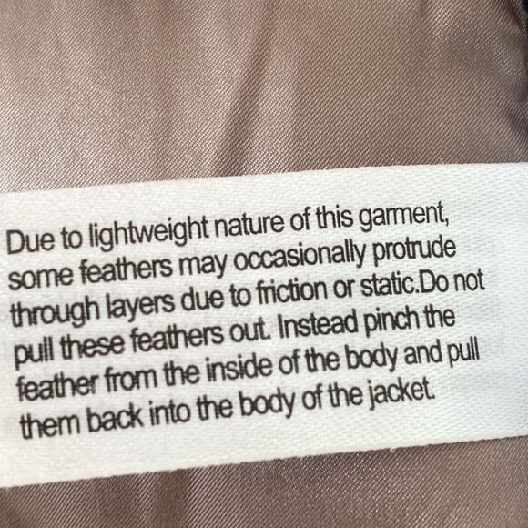 Andrew Marc Women's Premium Down Quilted Black Puffer Coat Lightweight Sz L - Picture 13 of 14